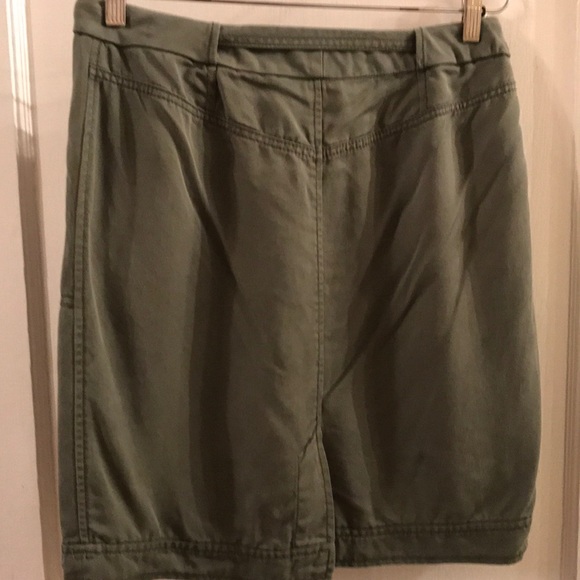 Ann Taylor army green skirt - Picture 4 of 4